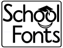 School Fonts